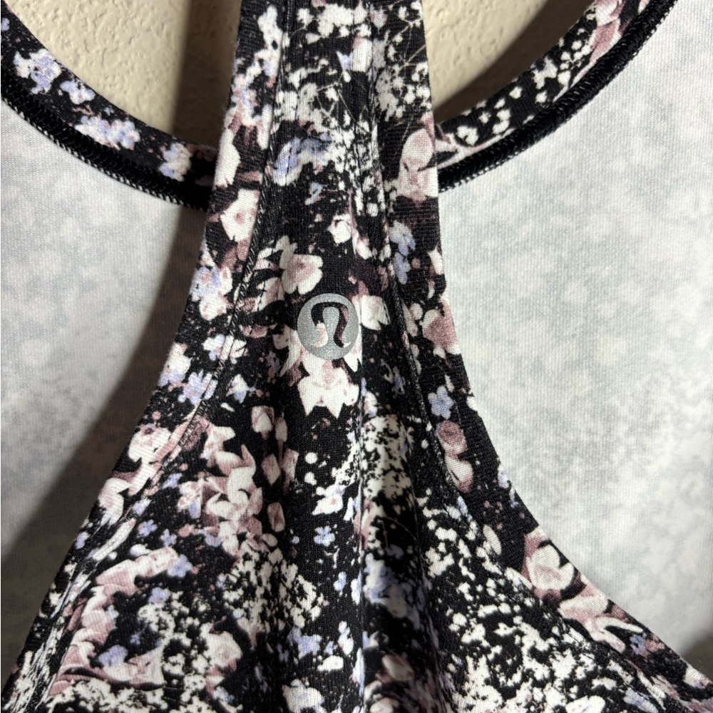 Lululemon Cool Racerback II Floral Spritz Multi size 10 - Picture 4 of 5